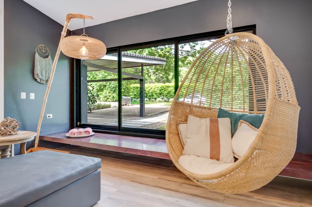 Hanging chair and daybed