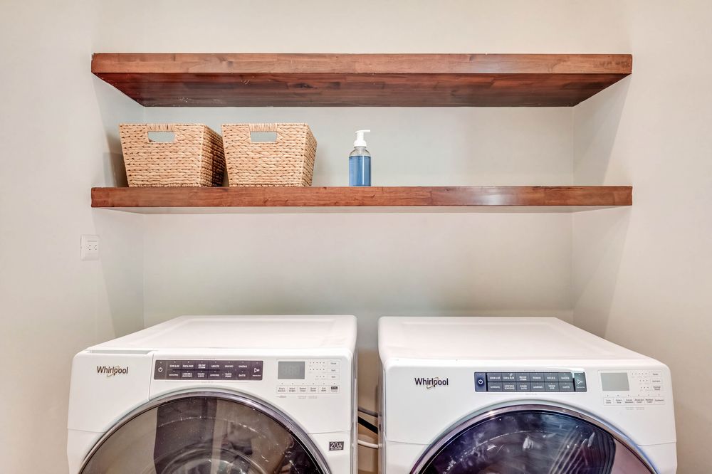 Laundry with washer and dryer